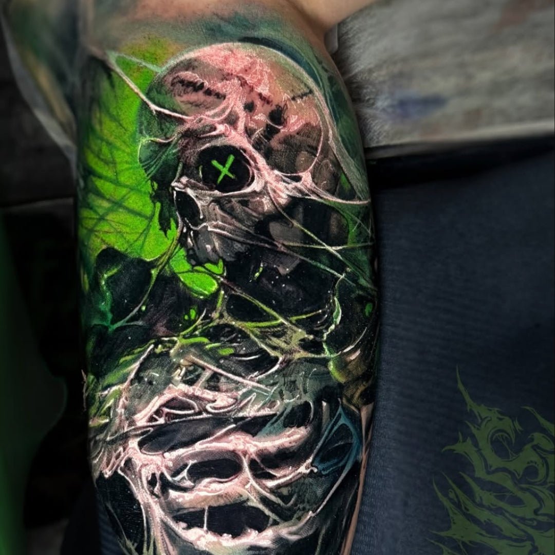 Lime Green Tattoo Ink