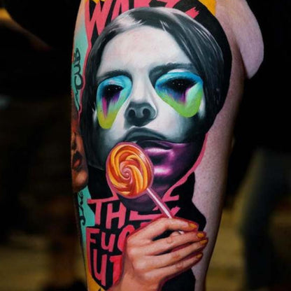 Lollipop Tattoo Ink
