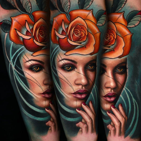 Peach Tattoo Ink - 1/2 Oz