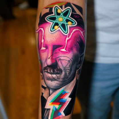 Purple Silver Tattoo Ink