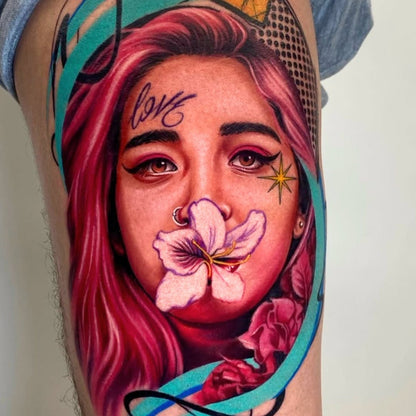 Rose Pink Tattoo Ink - 2 Oz