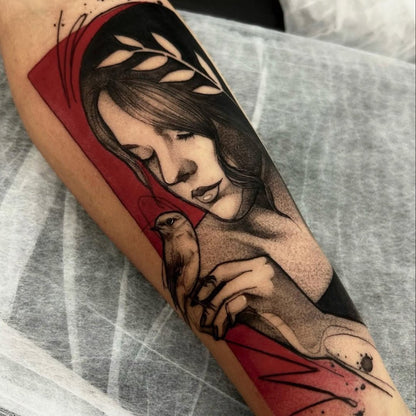 Ruby Red Tattoo Ink - 1/2 Oz