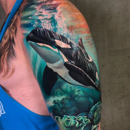 Seafoam Green Tattoo Ink - 2 Oz