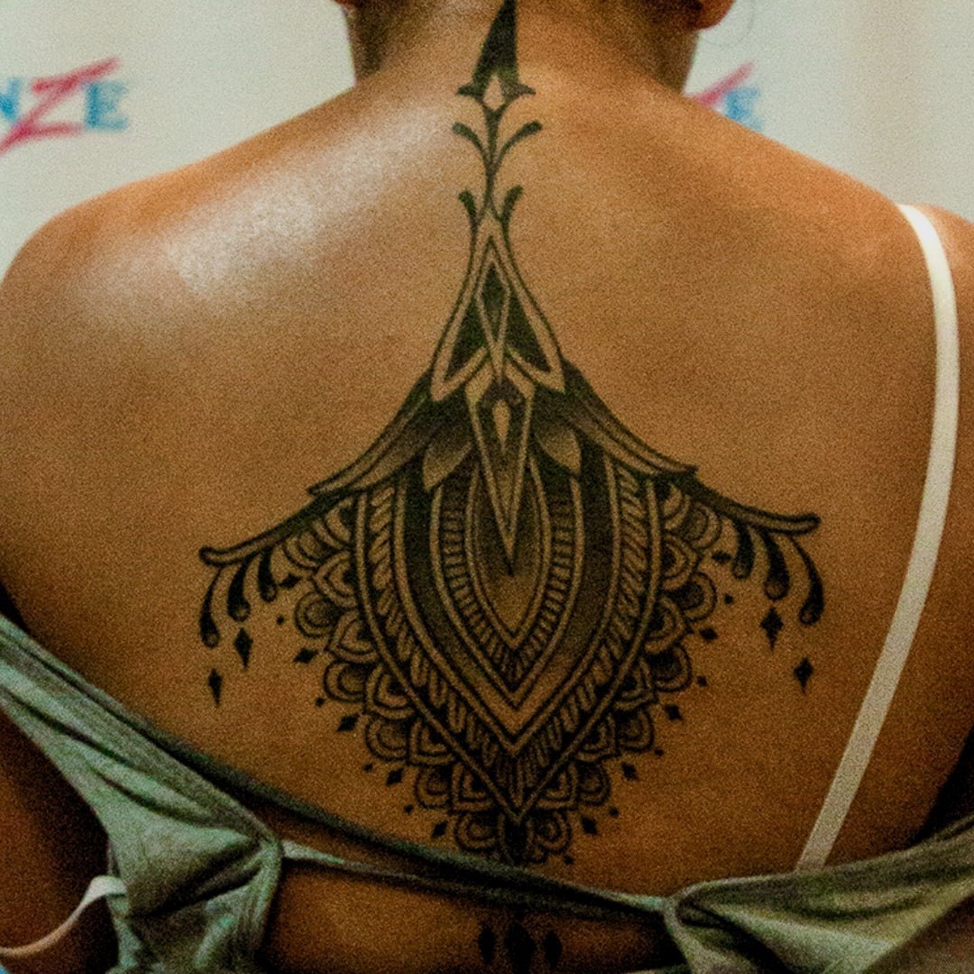 Suluape Black Samoan Tribal Tatau Ink