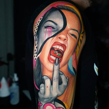 Titanium Silver Tattoo Ink - 1/2 Oz