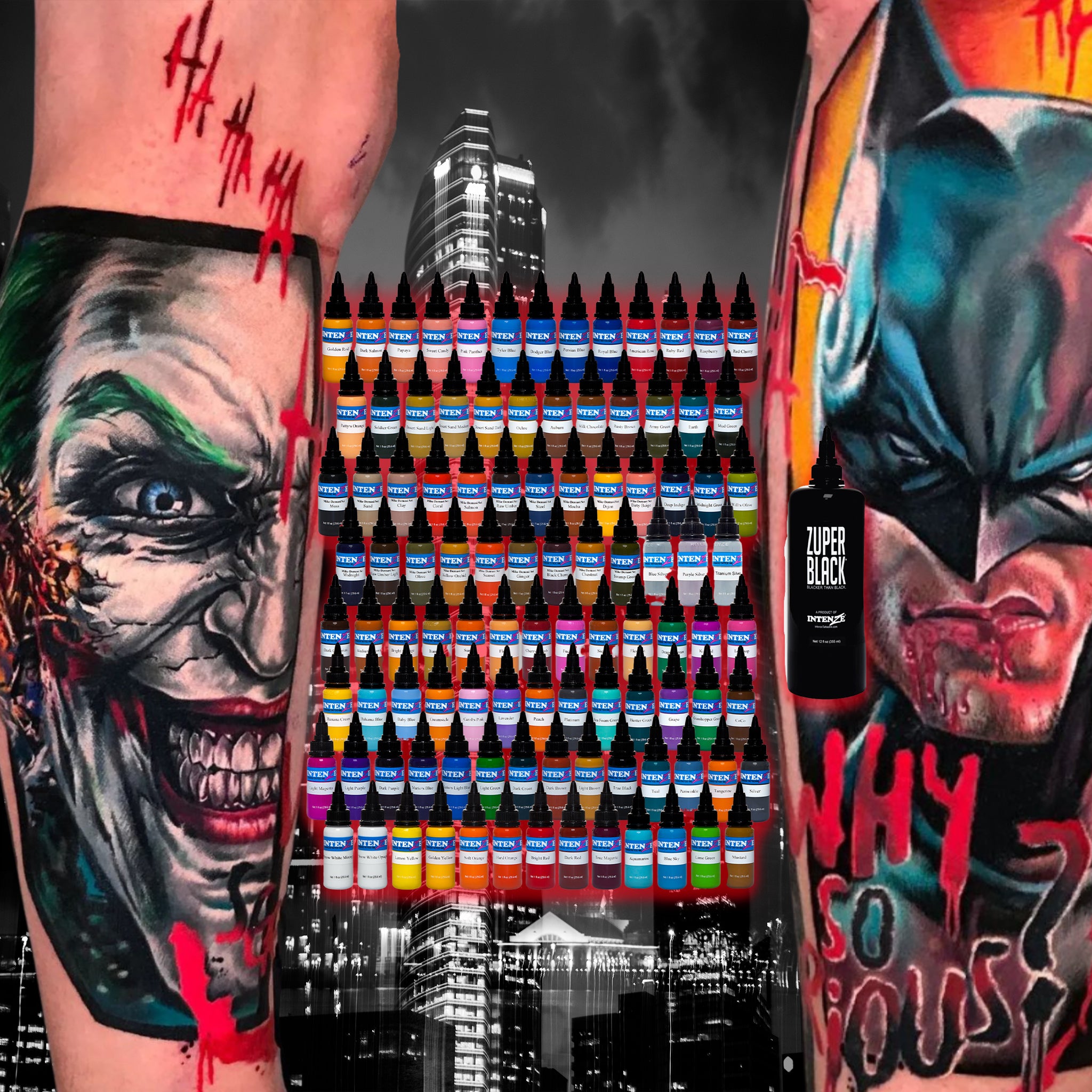 101 Color Tattoo Ink Set