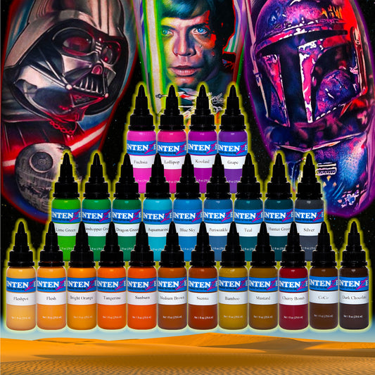 25 Color Tattoo Ink Set