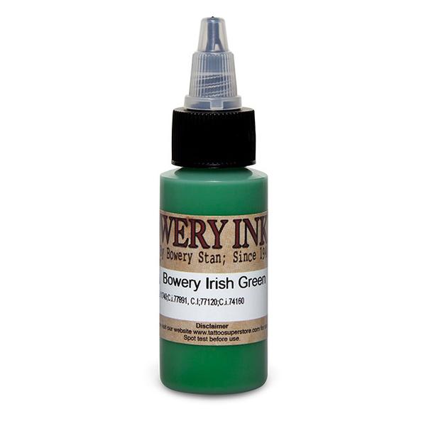 Intenze Bowery Ink Irish Green by Bowery Stan Moskowitz
