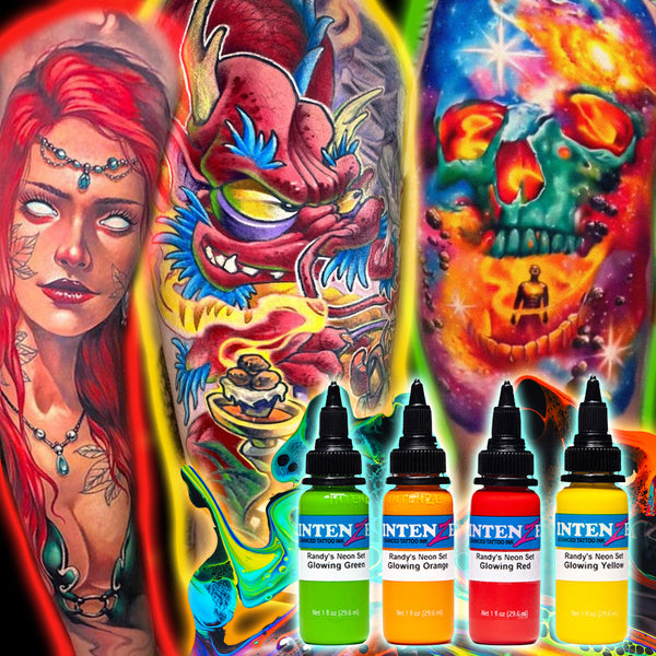 Randy's Neon Tattoo Color Set