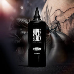 Zuper Black Tattoo Ink - Intenze Tattoo Ink